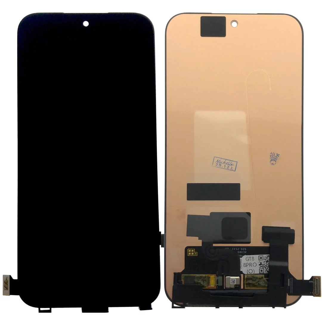 Realme Gt 8 Pro Ekran Dokunmatik SOFT OLED Kalite Ekran Çıtasız (Çerçevesiz)