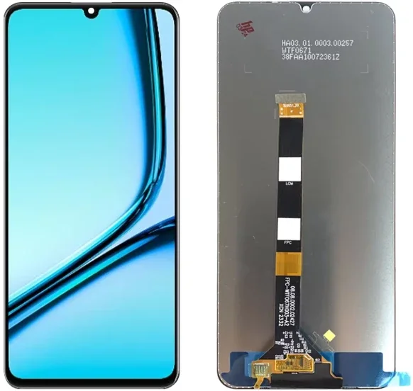 Realme Note 50 Ekran Dokunmatik Orijinal Çıtasız Ürün (Çerçevesiz)