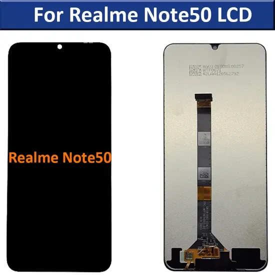 Realme Note 50 Ekran Dokunmatik Orijinal Çıtasız Ürün (Çerçevesiz)
