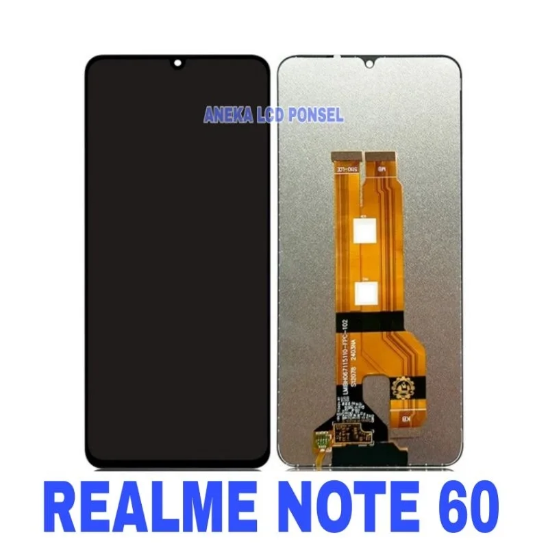 Realme Note 60 Çıtalı Ekran Dokunmatik Siyah Orijinal