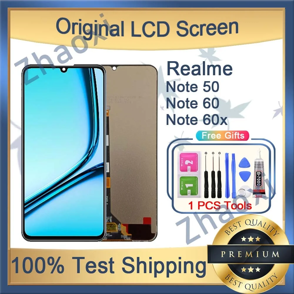 Realme Note 60X Ekran Dokunmatik Orijinal Çıtasız Ürün (Çerçevesiz)