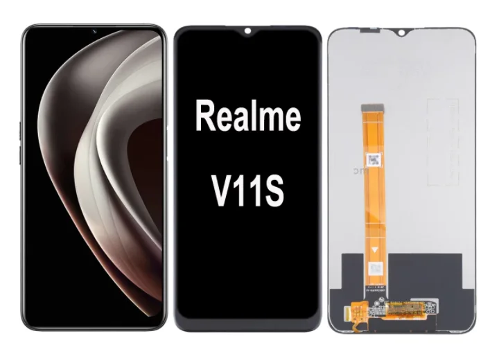 Realme V11s Ekran Dokunmatik Orijinal Çıtasız Ürün (Çerçevesiz)