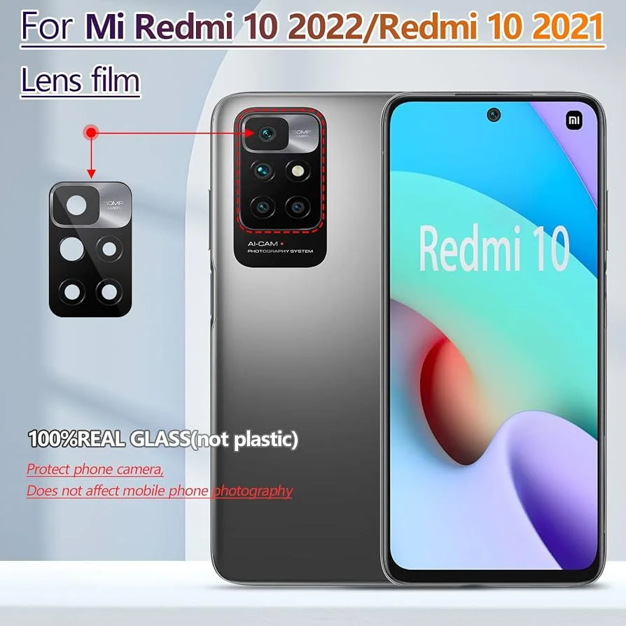 Redmi 10 Full Kamera Camı