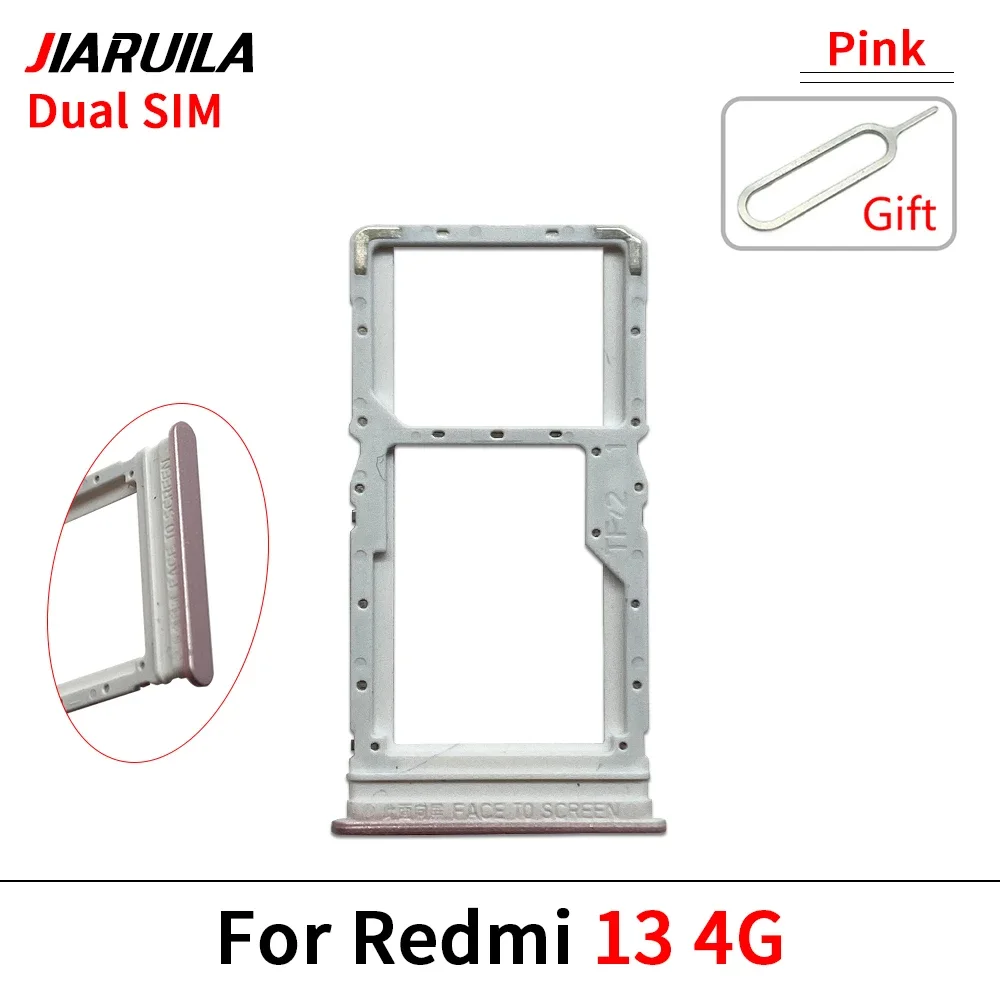 Redmi 13 Sim Kart Tepsisi Pembe