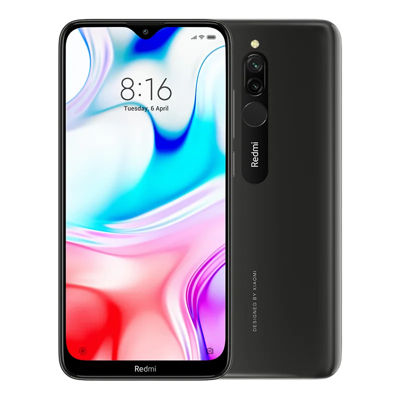 Redmi 8 8A Parmak İzi Siyah