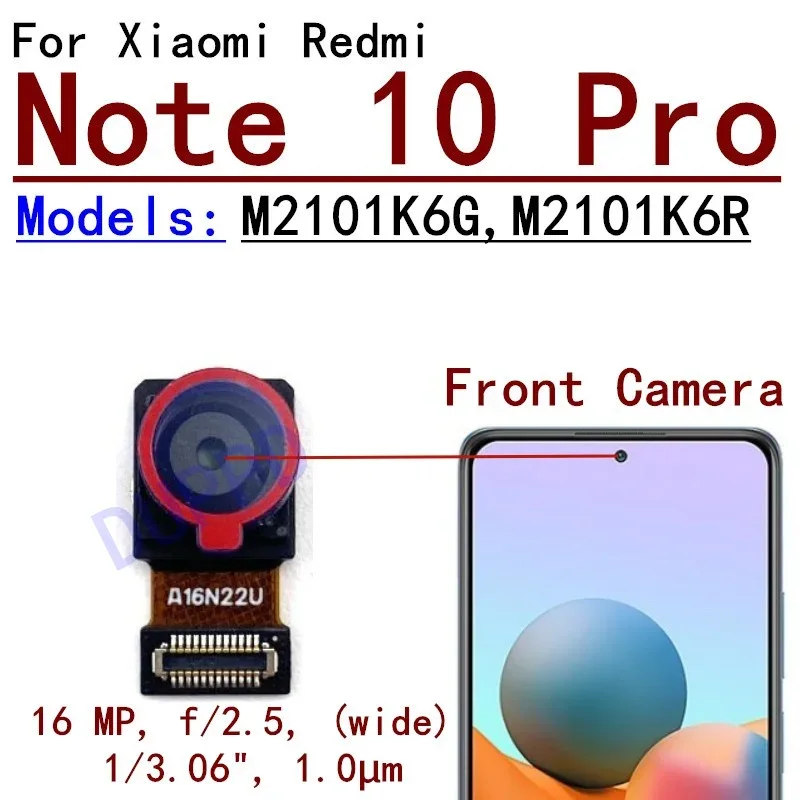 Redmi Note 10 Pro 4G Ön Kamera Orijinal
