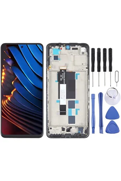 Redmi Note 10 Pro Org Tuş Bordu Mavi