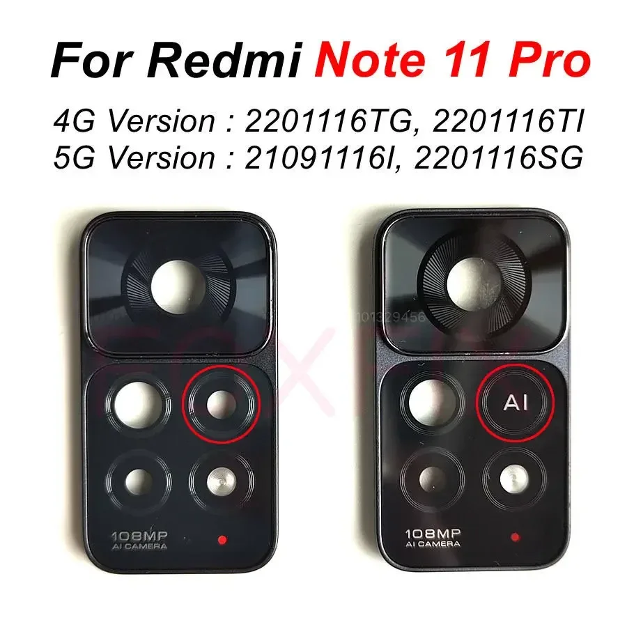 Redmi Note 11 5G Kamera Camı