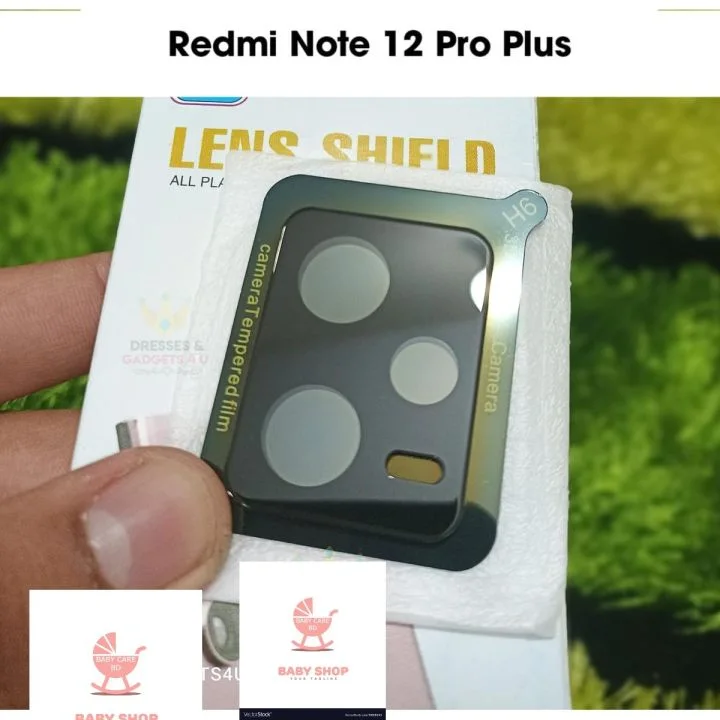 Redmi Note 12 Pro Kamera Camı 5G Full