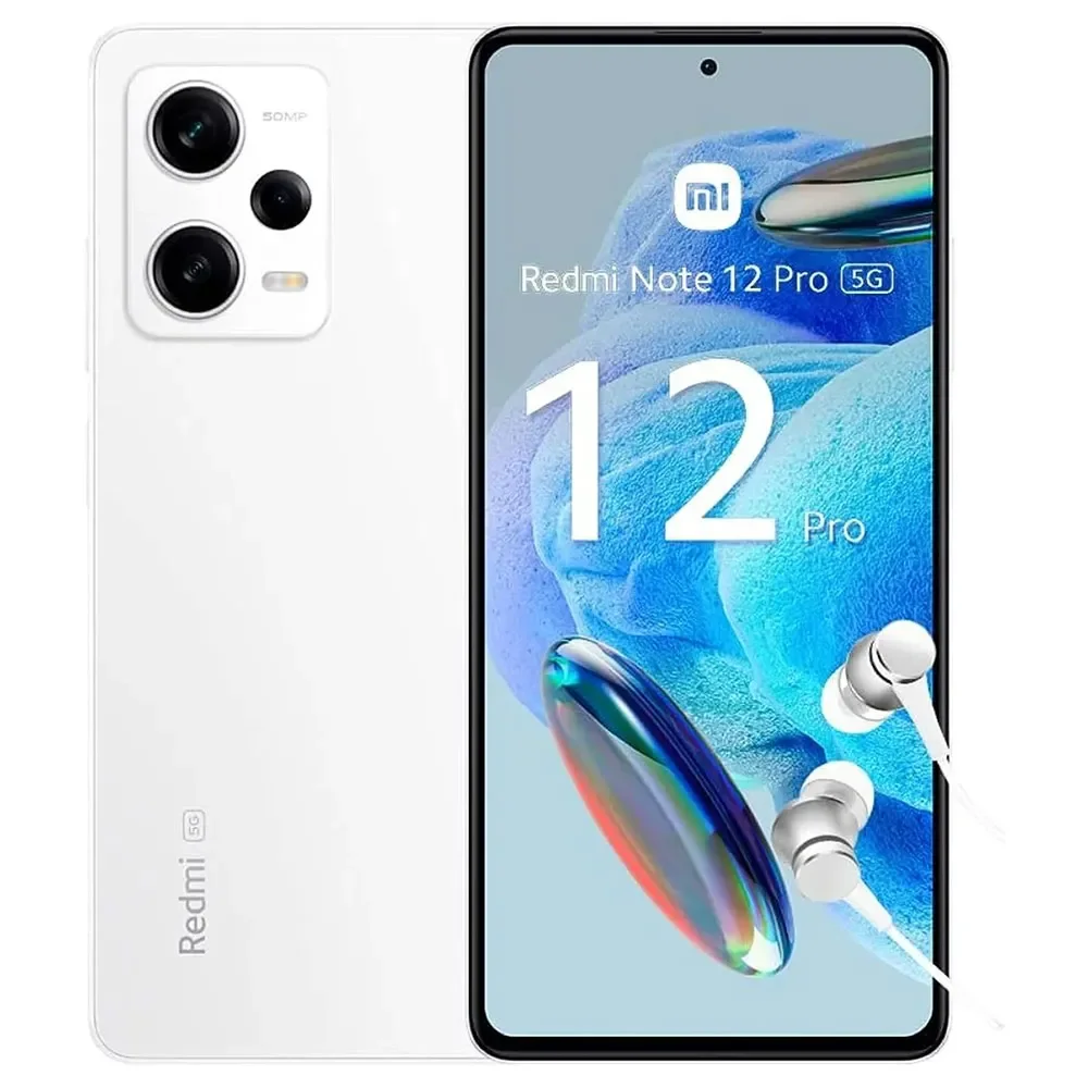 Redmi Note 12 Pro Parmak İzi Beyaz
