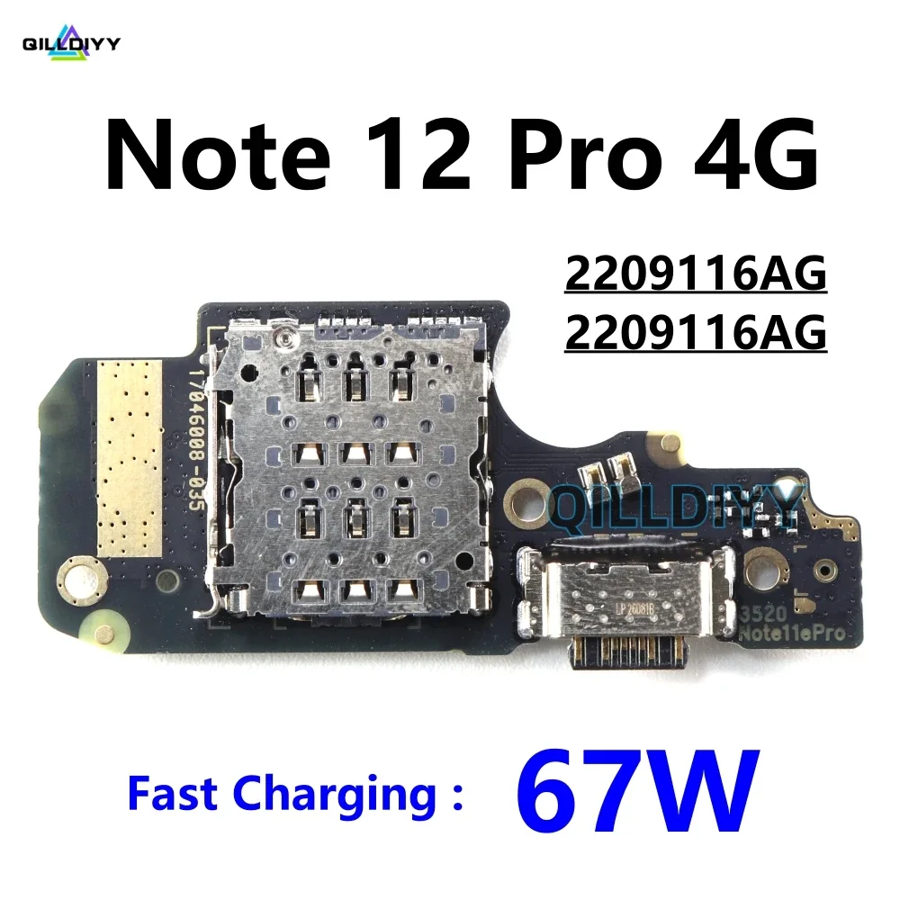 Redmi Note 12 Pro Şarj Soketli Mikrofon Bordu 4G
