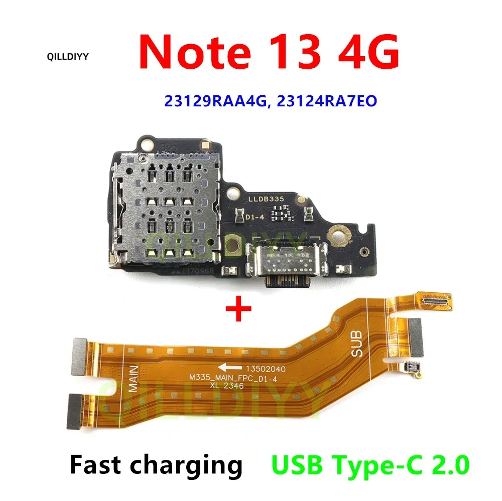 Redmi Note 13 4G Şarj Soketli Mikrofon Bordu