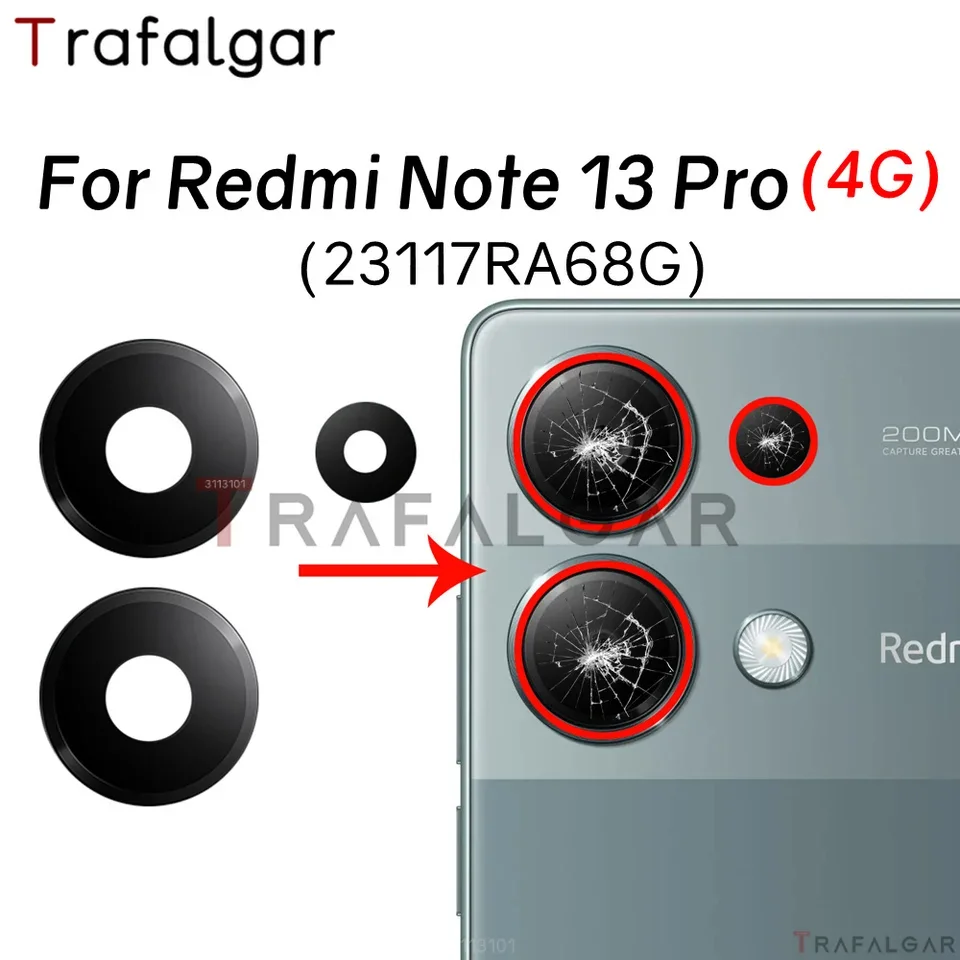Redmi Note 13 Pro 4G Kamera Camı