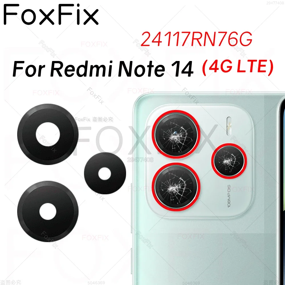 Redmi Note 14 4G Kamera Camı