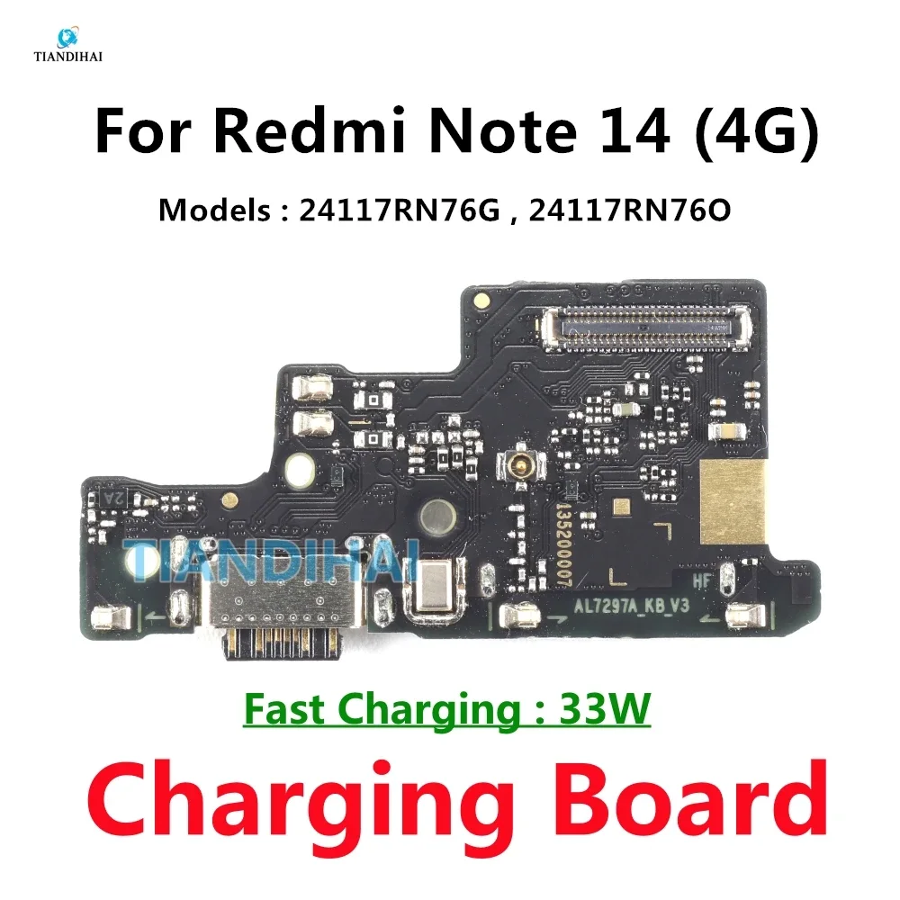 Redmi Note 14 4G Şarj Soketli Mikrofon Bordu