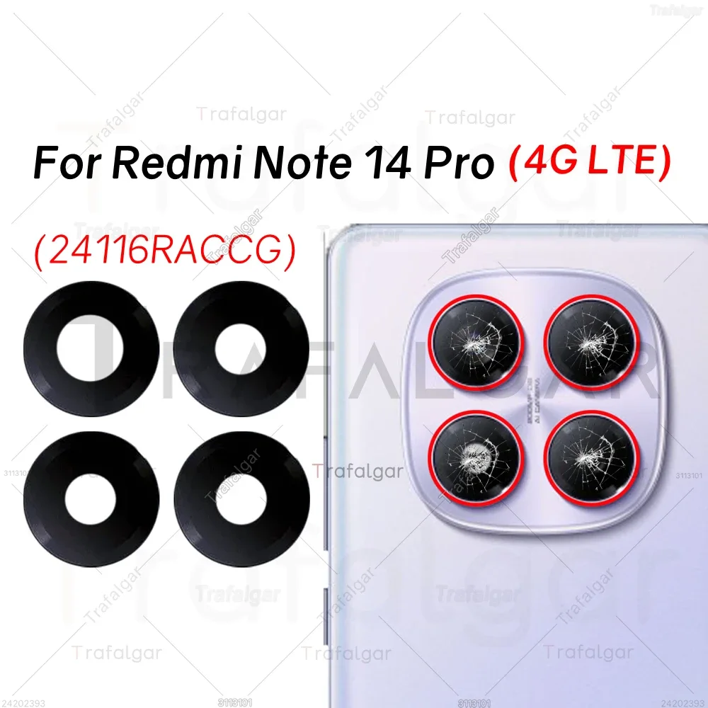 Redmi Note 14 Pro 4G Kamera Camı