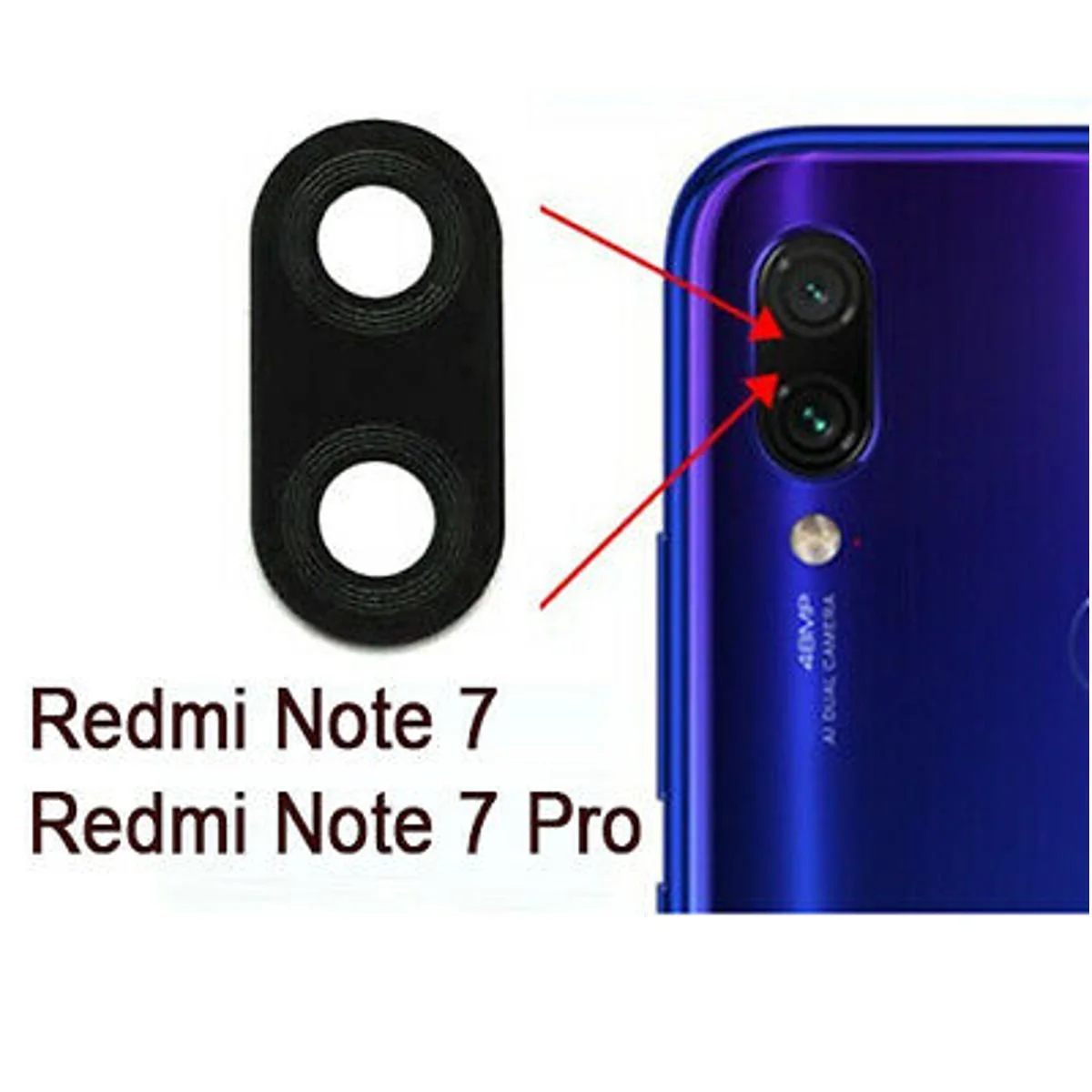 Redmi Note 7 Kamera Camı