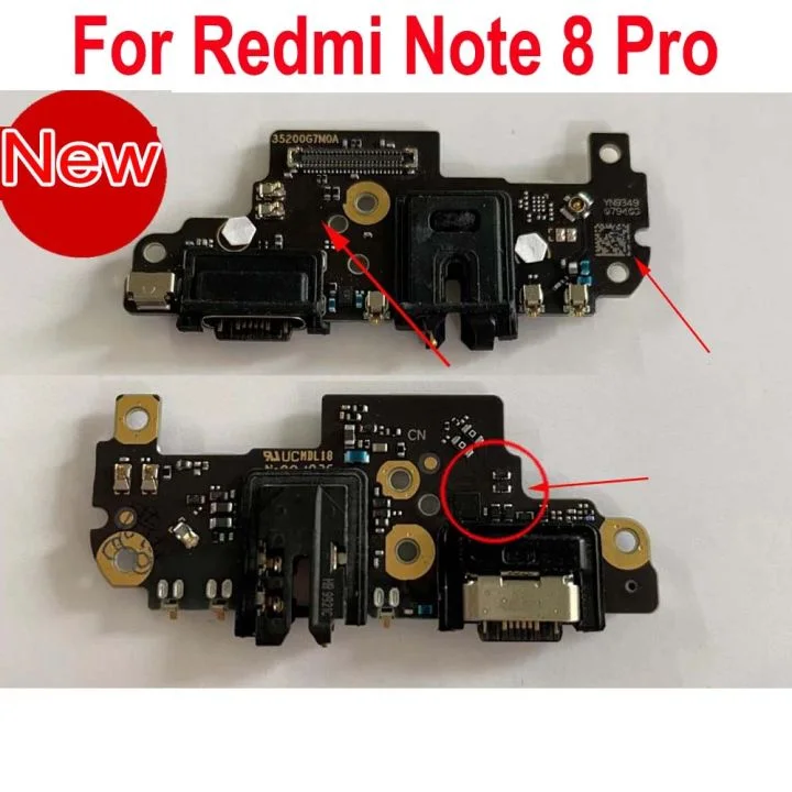 Redmi Note 8 Pro Şarj Soketli Mikrofon Bordu