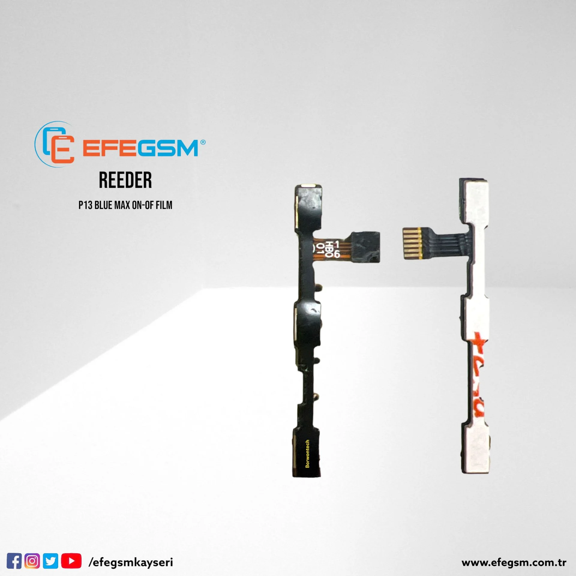 Reeder P13 Blue Max Lite On Off Yan Ses Filmi