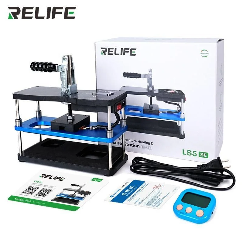 Relife Ls5 Se Isıtıcılı Press Makinesi