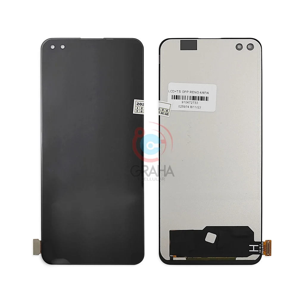 Reno 4 Ekran Dokunmatik OLED Çıtasız (Çerçevesiz)