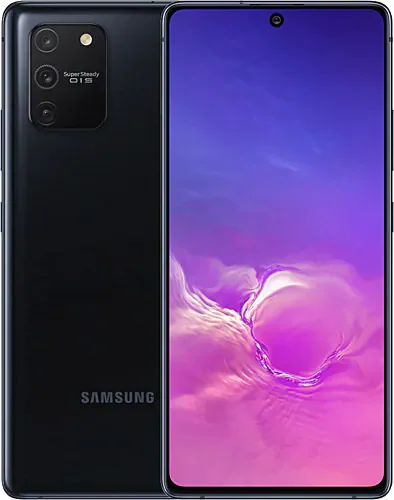 S10 Lite Ocalı Cam Siyah
