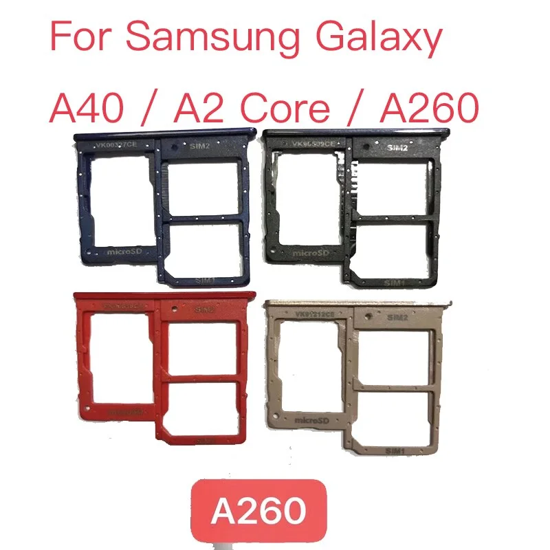 Samsung A2 Core A260 Sim Kart Tepsisi Brown