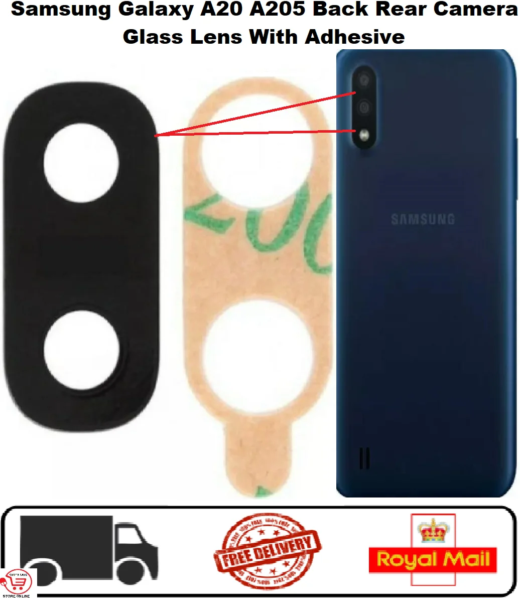 Samsung A20 A205 Kamera Camı