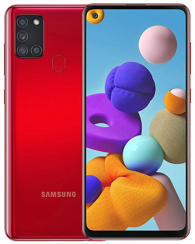 Samsung A21S A217 Tuş Bordu Kırmızı