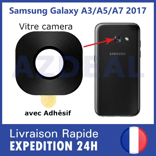Samsung A3 A5 A7 2017 Kamera Camı