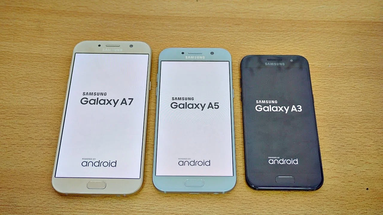Samsung A3 A5 A7 2017 Yan Ses Filmi