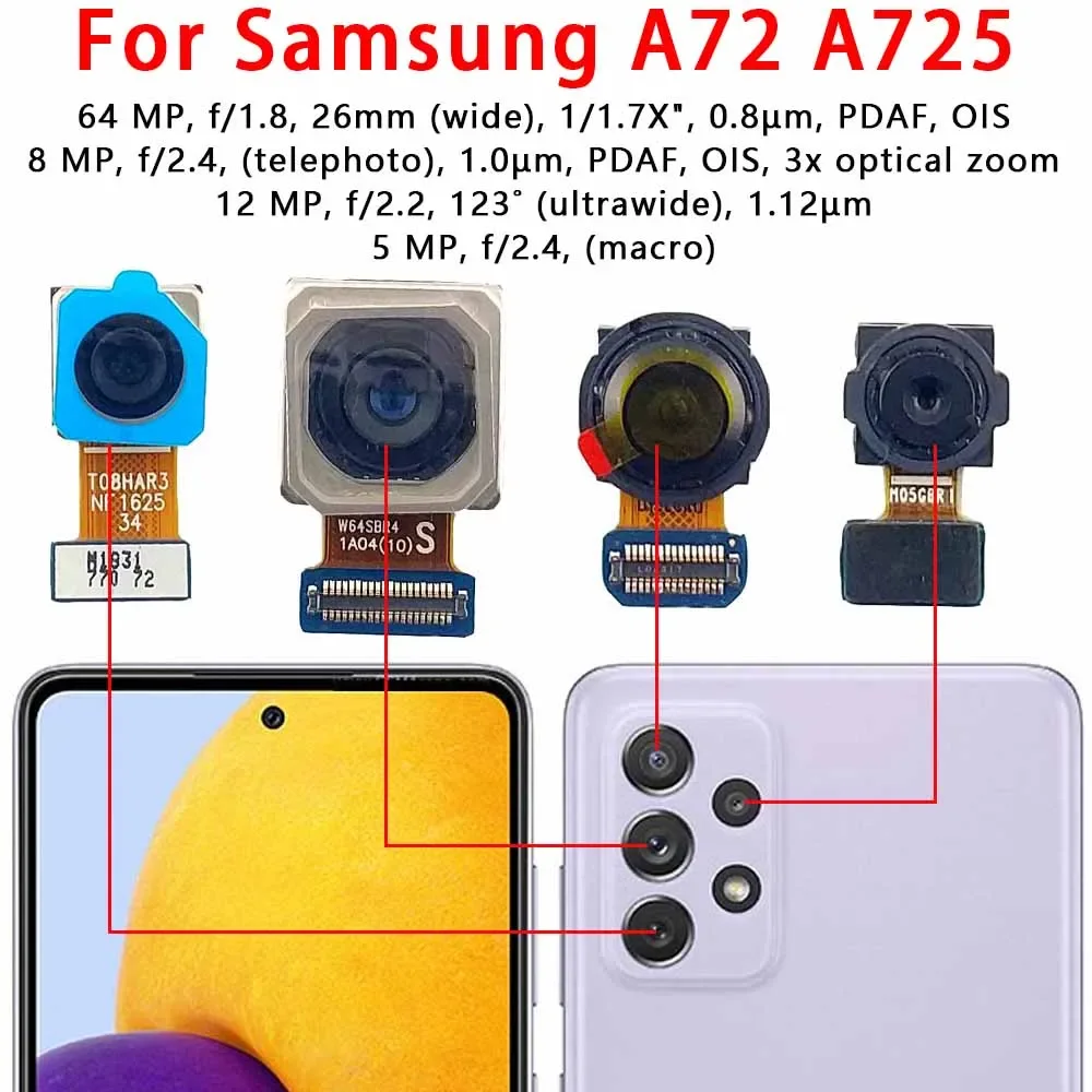 Samsung A72 A725 Arka Kamera