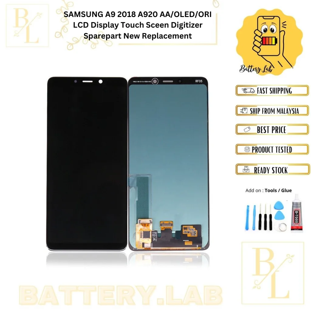 Samsung A920 Ekran Dokunmatik OLED Çıtasız (Çerçevesiz)