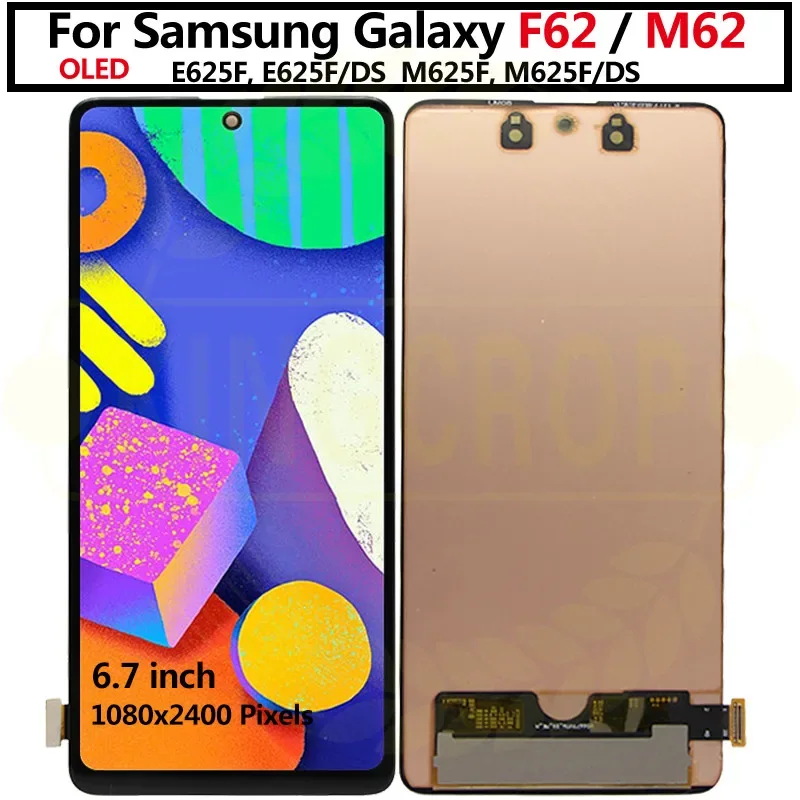 Samsung M62-4g Çıtalı Ekran Dokunmatik OLED