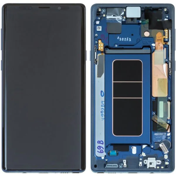 Samsung Note 9 N960 Tuş Bordu Mavi