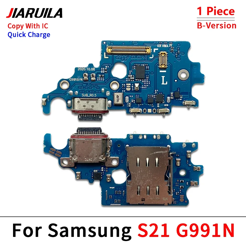 Samsung S20 Plus G985 4G Şarj Soketli Mikrofon Bordu