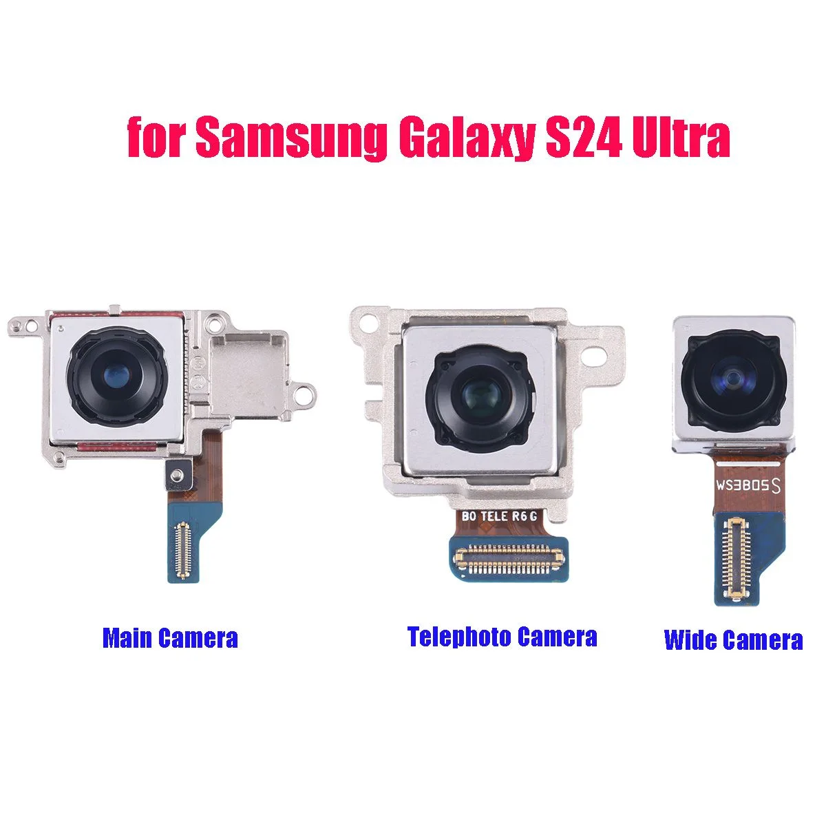 Samsung S24 Ultra Arka Kamera Full Set