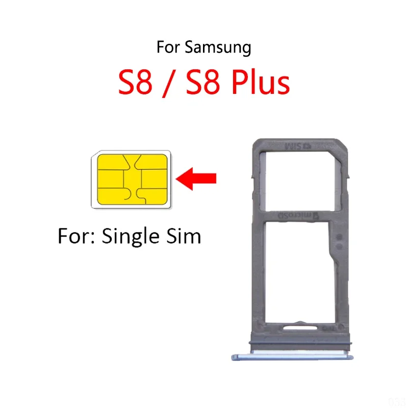 Samsung S8 S8 Plus G950 G955 One Sim Kart Tepsisi