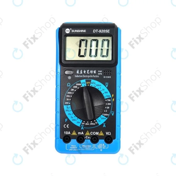 Sunshine Chy Dt-9205E Ölçü Aleti