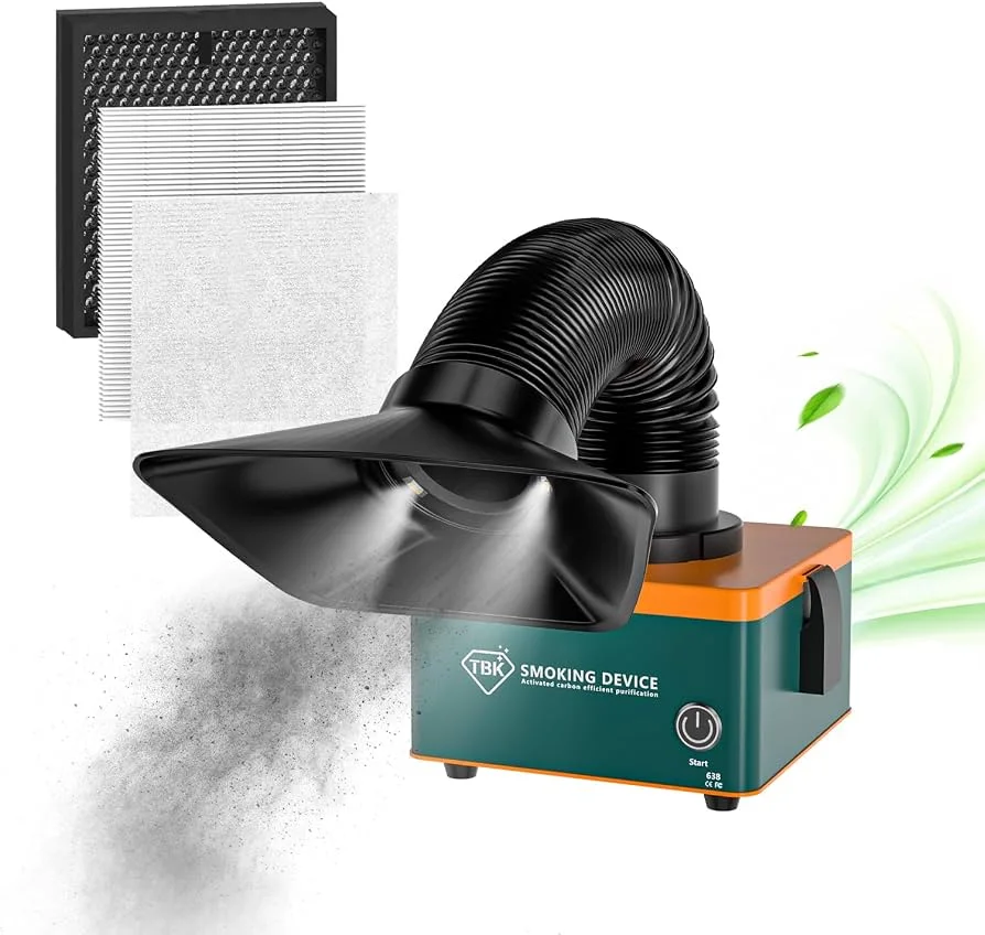 Tbk-638 Mini Masa Üstü Duman Emici Fan