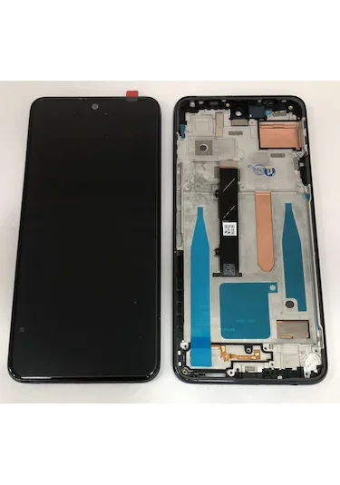 Tecno Camon 18 Çıtalı Ekran Dokunmatik Siyah Orijinal