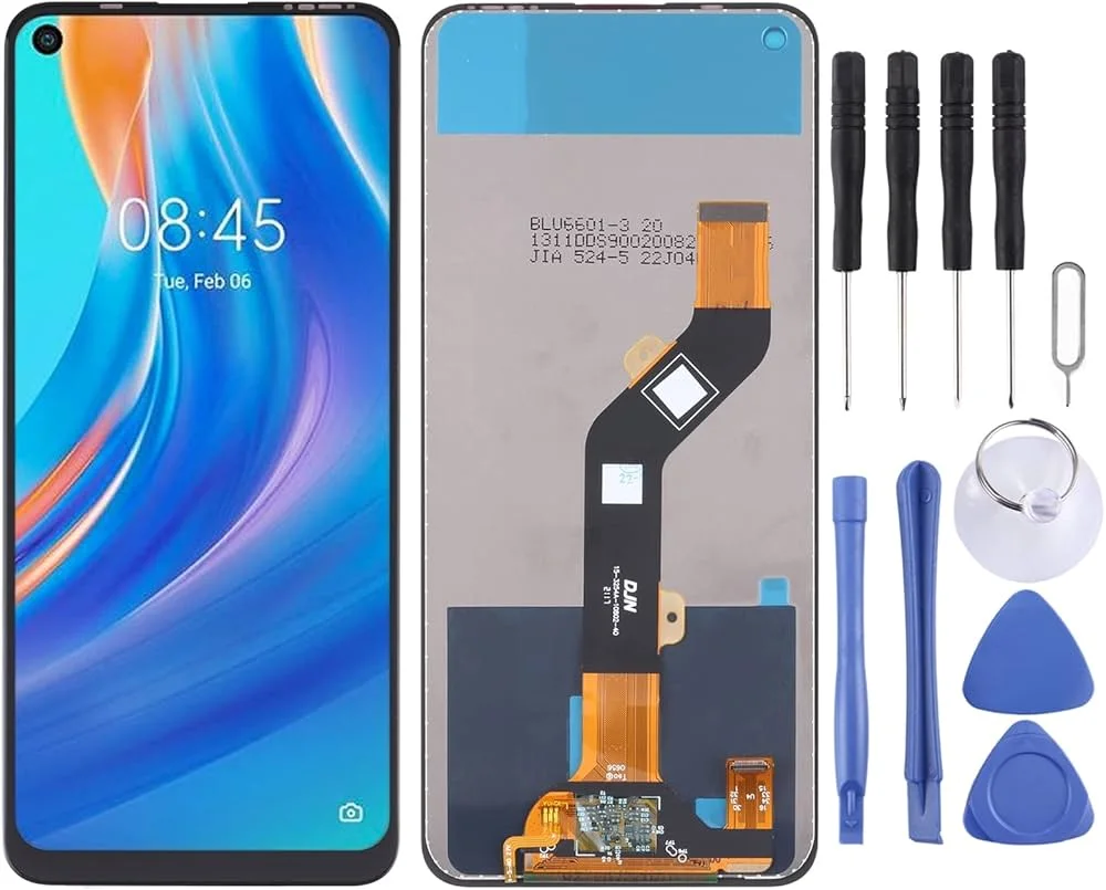 Tecno Camon 18i Ekran Dokunmatik Orijinal Çıtasız Ürün (Çerçevesiz)