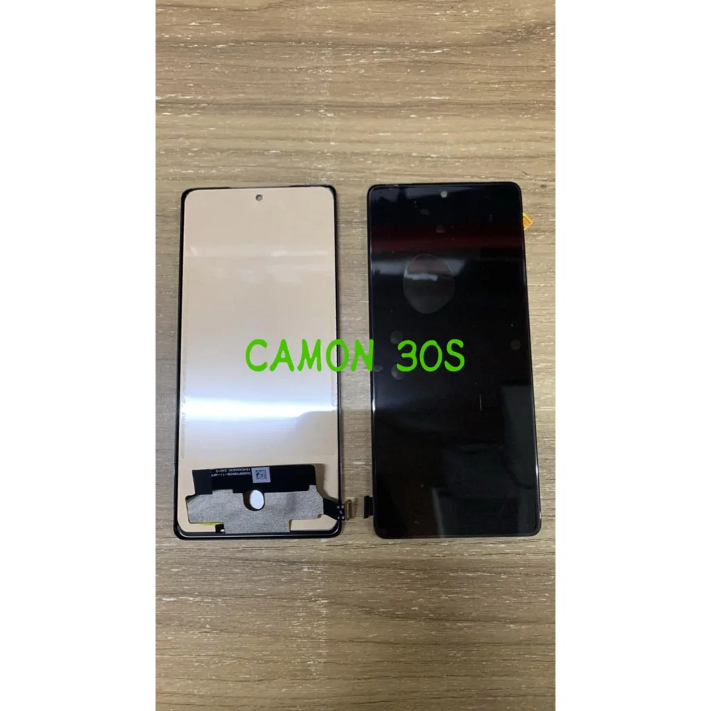 Tecno Camon 30S Çıtalı Ekran Dokunmatik Gold SOFT OLED Kalite Ekran