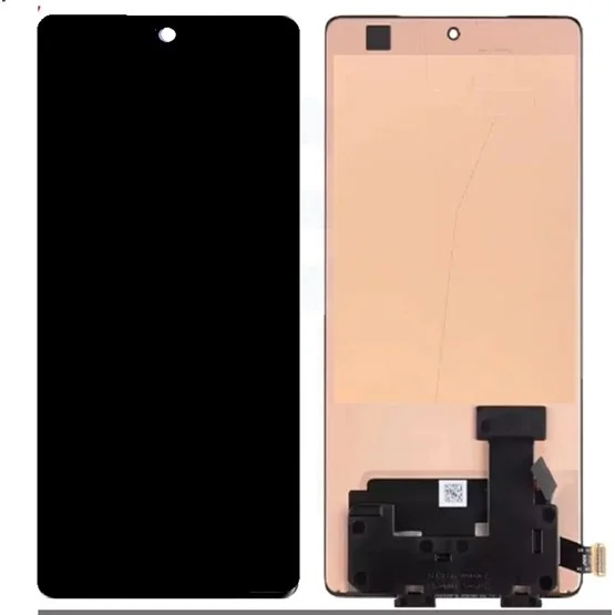Tecno Camon 30S Pro 5G Çıtalı Ekran Dokunmatik Yesil SOFT OLED Kalite Ekran