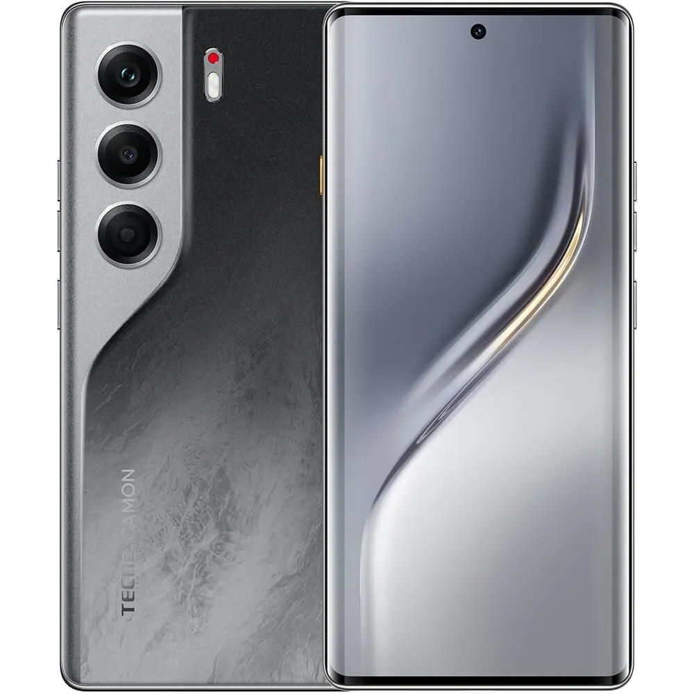 Tecno Camon 40 Pro 5G Çıtalı Ekran Dokunmatik Siyah SOFT OLED Kalite Ekran