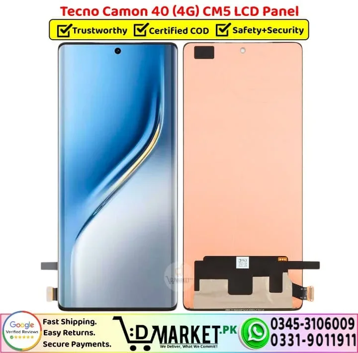 Tecno Camon5 / Camon 40 4G Çıtalı Ekran Dokunmatik Beyaz SOFT OLED Kalite Ekran