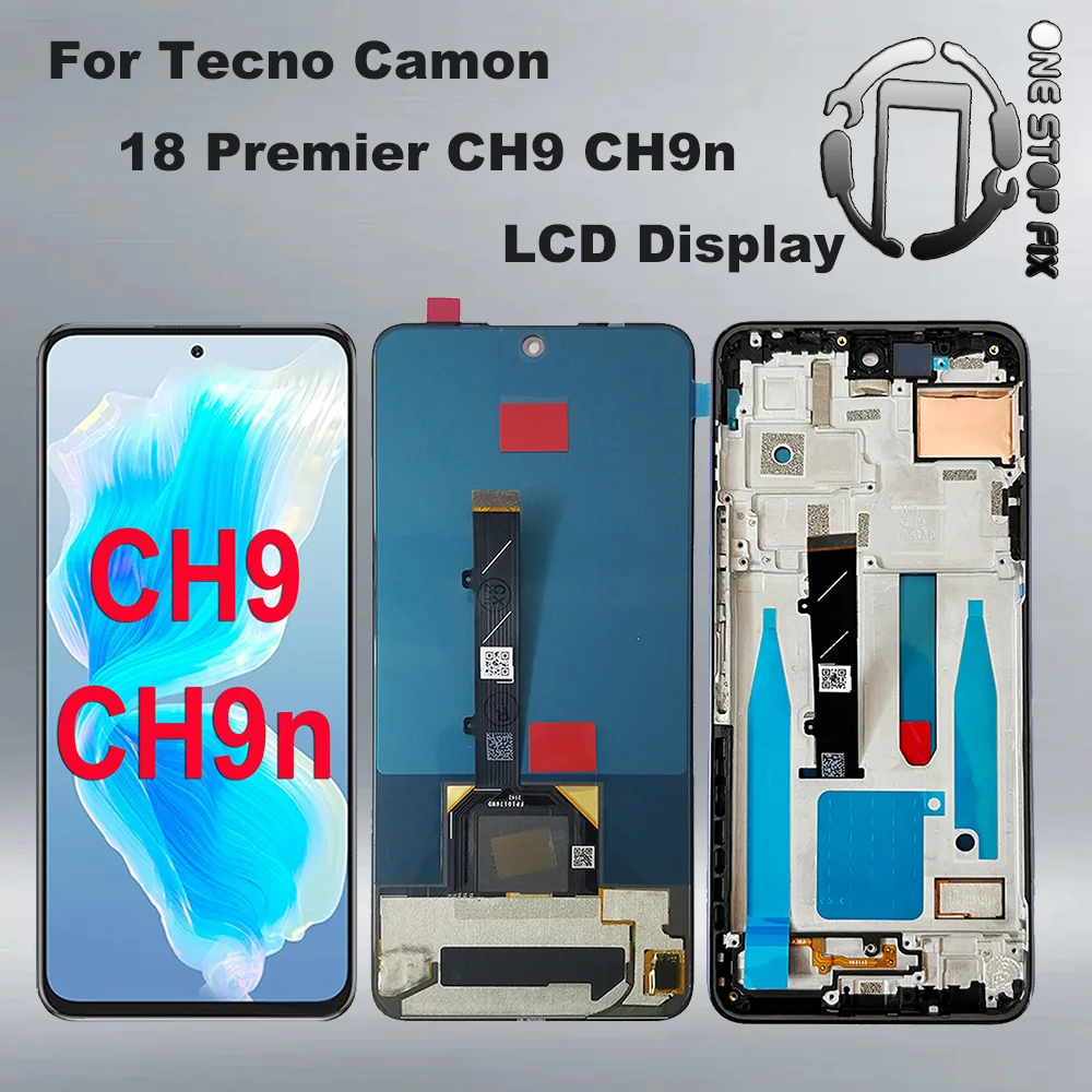 Tecno Ch9 Ekran Dokunmatik OLED Çıtasız (Çerçevesiz)