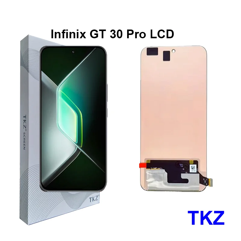 Tecno Gt 30 Pro Çıtalı Ekran Dokunmatik Siyah SOFT OLED Kalite Ekran