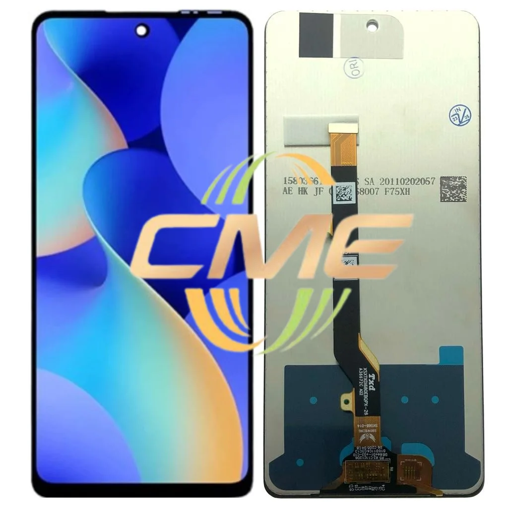 Tecno Hot 30 Çıtalı Ekran Dokunmatik Siyah Orijinal