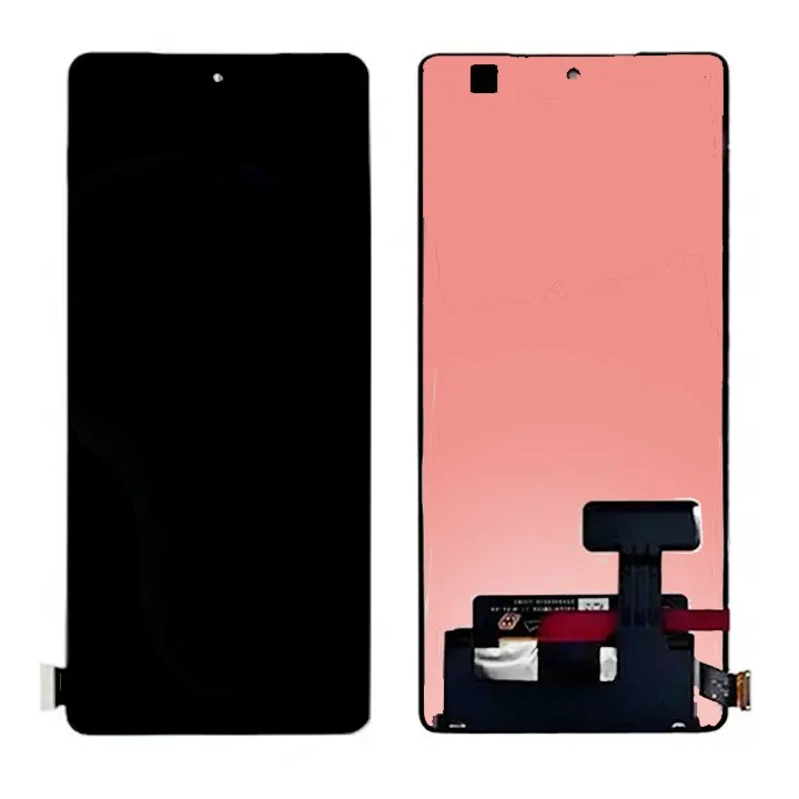 Tecno Hot 50 Pro Plus Çıtalı Ekran Dokunmatik Pembe SOFT OLED Kalite Ekran
